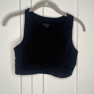Athleta Knotted Lined Sports Bra Women's Size Medium